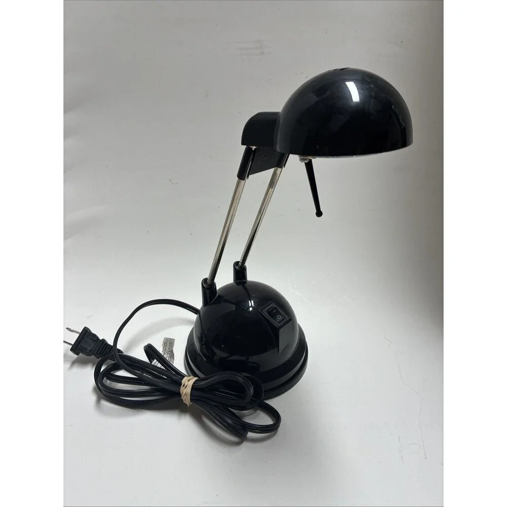 Vintage 1990s IKEA Espressivo Telescopic Desk Lamp Black Color Adjustable